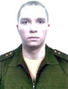 Рядовой Константин ГОЛУБЕВ.