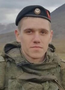 Рядовой Константин БОГАТЫРЁВ.