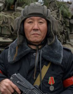 Старший сержант Хонгр ЭРДНИЕВ.