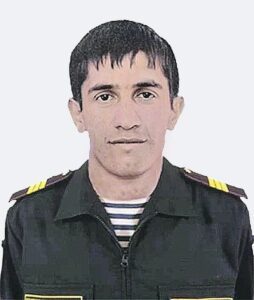 Сержант Арсен ГАДЖИАГАЕВ.