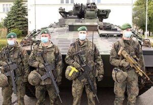 В иностранных армиях