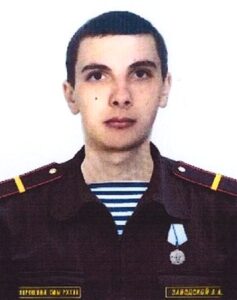 Старший матрос Алексей ЗАВОДСКОЙ.