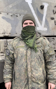 Заряжающий, позывной Юрист, награждён медалью Жукова