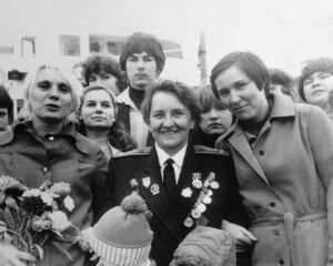 Она была первой.