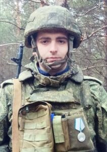Рядовой Сергей МЕДВЕДЕВ.