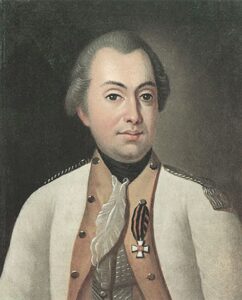 М.И. Кутузов, полковник Луганского пикинерного полка. 1777 г.