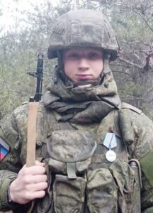 Младший сержант Никита БЫКОВ.