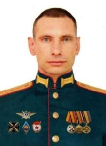 Гвардии капитан Даниил КИЗИК.