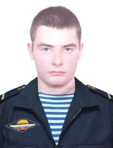 Гвардии ефрейтор Олег КИБАКОВ.