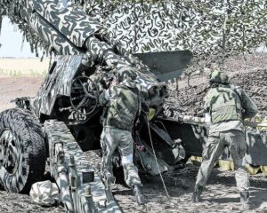 Подвиг отважных защитников родной земли.