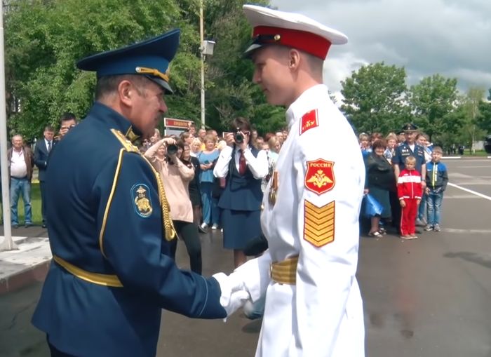 Выпуск в Уссурийском СВУ (21 июня 2018 года).