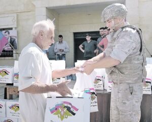 В интересах восстановления мирной жизни.