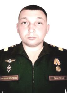 Старший сержант Владислав ДИАНОВ.