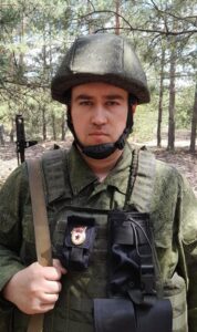 Гвардии рядовой Игорь ЗАЙЦЕВ.