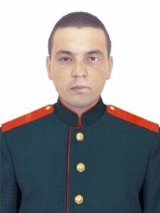 Рядовой Юрий КРАСНОЯРОВ.