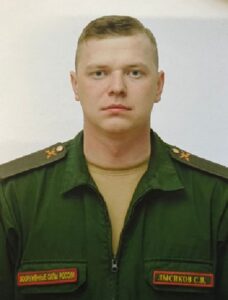 Рядовой Сергей ЛЫСИКОВ.