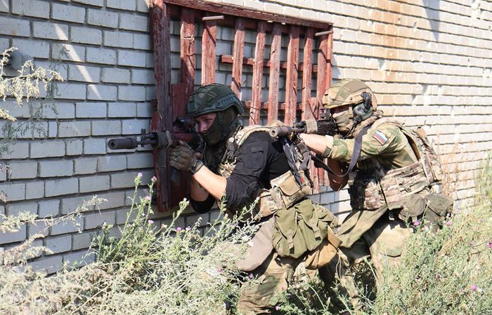 Напряжённые будни штурмового батальона