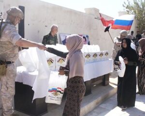 Российский ЦПВС доставил продовольствие в провинции Алеппо и Деръа