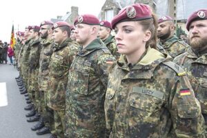 В иностранных армиях