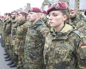 В иностранных армиях