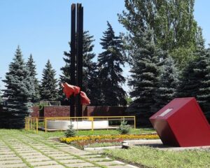 Мемориал у шурфа шахты № 4/4-бис «Калиновка».