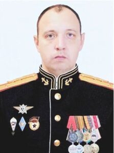 Гвардии капитан Алексей ВОЛКОВ.