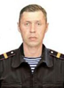 Гвардии главный старшина Виталий ВОРОНОВ.