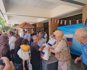 Российские военнослужащие оказали помощь жителям провинции Тартус