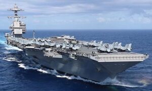 США Направили авианосец в Восточное Средиземноморье.