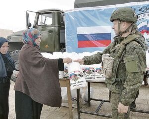 Российский ЦПВС провёл гуманитарные акции в провинциях Алеппо и Дамаск