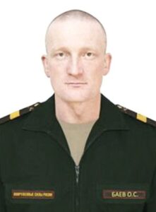 Старший сержант Олег БАЕВ.