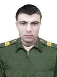 Младший сержант Али АЛИЕВ.
