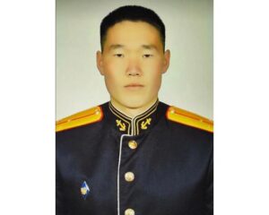 Старший лейтенант Золто Арсаланов.