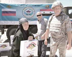 Российский ЦПВС доставил продовольствие жителям Дейр-эз-Зора