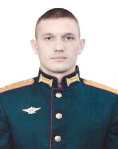 Прапорщик Тимофей ЖЕЛТЫШЕВ.