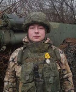 Гвардии рядовой Кирилл Маркин.