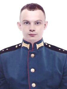 Прапорщик Даниил БОГДАНОВ.