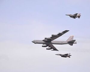 США Авиационное учение в Тихом океане.