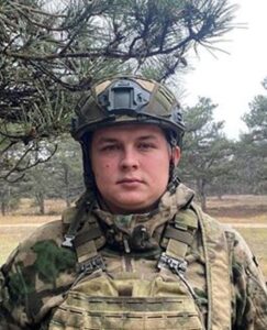 Младший сержант  Александр БУКОВ.