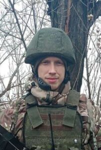 Рядовой Александр КОРОВИН.
