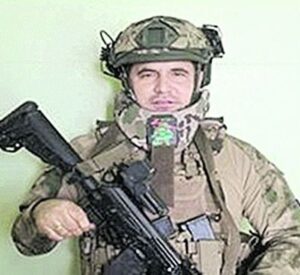 Ефрейтор Андрей КРЮЧКОВ.