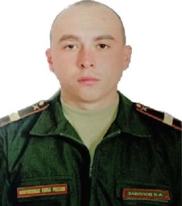 Старший сержант Вадим ЗАВЯЛОВ.