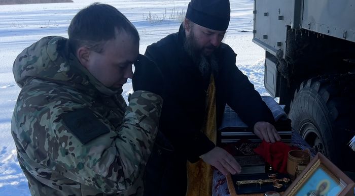 Для укрепления верой воинского духа