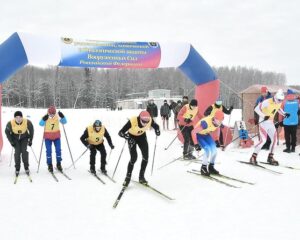 На лыжной трассе, стрельбище и в тире