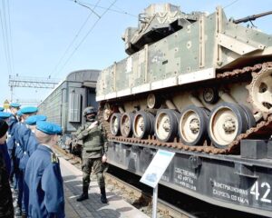 Эшелон следует по расписанию