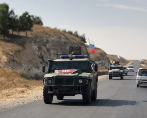 По сирийским дорогам под флагом Российской Федерации