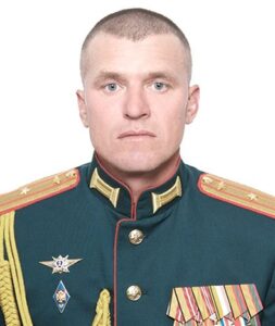 Майор Андрей Лекомцев.