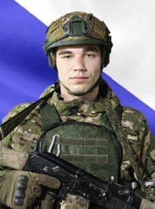 Гвардии рядовой Даниил Семёнов.