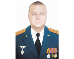 Майор Александр Бывшев.