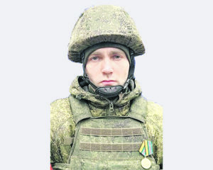 Гвардии рядовой Даниил ЛОГВИНОВ.